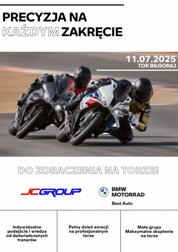 BMW MOTORRAD Best Auto TRACK DAY 11.07.25 Tor Biłgoraj